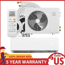 12000 BTU 19 SEER2 Mini Split Heat Pump Air Conditioner, Ductless AC Unit ,w/Kit