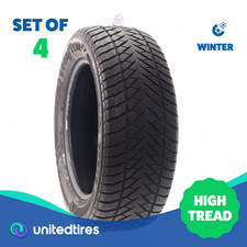 Set Of 4 Used 27555r20 Goodyear Eagle Enforcer Winter 113v - 10-10.532 Set Of 4 Used 27555r20 Goodyear Eagle Enforcer Winter 113v - 10-10.532