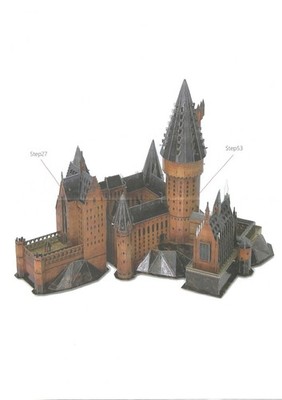 Castle Hall - 3D Metallpuzzle Modellbausatz DIY Laser Cut inkl. Werkzeug