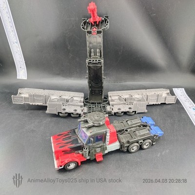 Transformers Legacy G2 Laser Optimus Prime w/ Trailer-DAMAGED/INCOMPLETE USAship