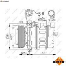 KOMPRESSOR KLIMAANLAGE 32377 FÜR SAAB B205E/B205LB235R/B235E/B235LD223L 4cyl 9-5