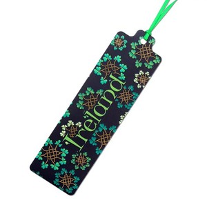 Celtic Notes - Shamrock Garlands -  Lesezeichen aus Irland mit Kleeblättern & ke