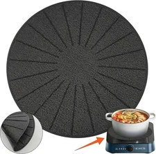Induction Cooktop Protector - Induction Cooktop Silicone Stove Top Mat Large