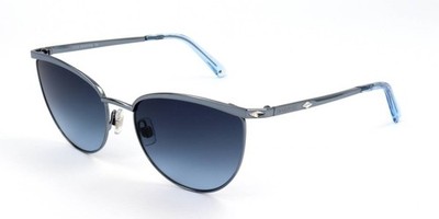 Swarovski SK0195 Shiny light blue  56/17/140 WOMAN Sunglasses