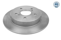 2X Bremsscheibe MEYLE-PD: Advanced Performance And Design. Meyle 33-15 523 0005/