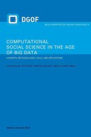 Computational Social Science In The Age Of Big Data | Cathleen M. StüTzer | Buch
