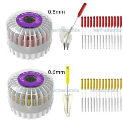 Dental Endo Root Brushes Handpiece Cleaning Implant Cental Hole Cleaner Tip