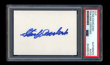 STAN COVELESKI SIGNED MINT CUT PSA/DNA AUTOGRAPHED HOF YANKEES INDIANS 1920 WSC