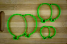 Party Balloons - Toy Balloons inflated with helium - Happy Birthday - Cookie