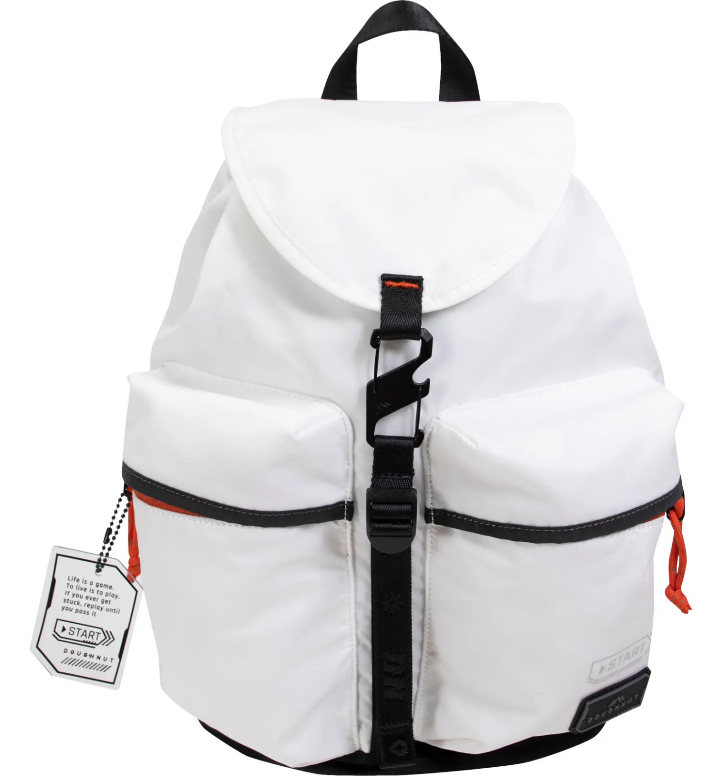 Mochila Donnut Valor - Blanca - Nueva con etiquetas - Precio de venta sugerido por el fabricante $96