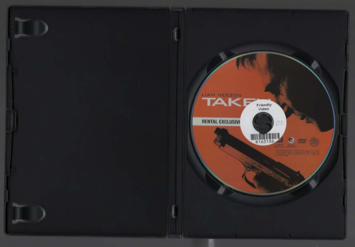 2008 Liam Neesen TAKEN Revenge Thriller WIDESCREEN DVD! Rental