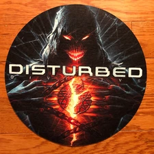 Disturbed - Divisive Promo Felt Slipmat 2022 Ships Flat in Box New