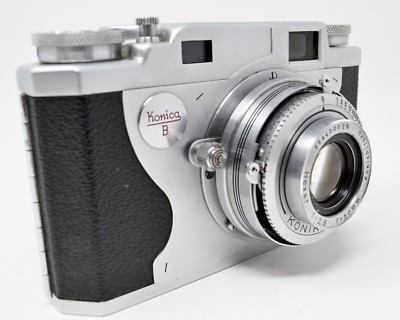 ★美品★コニカ KONICA II B Hexar 50mm f2.8 Near Mint】 Konica II B Camera w/Konishiroku Hexar 50mm f2.8