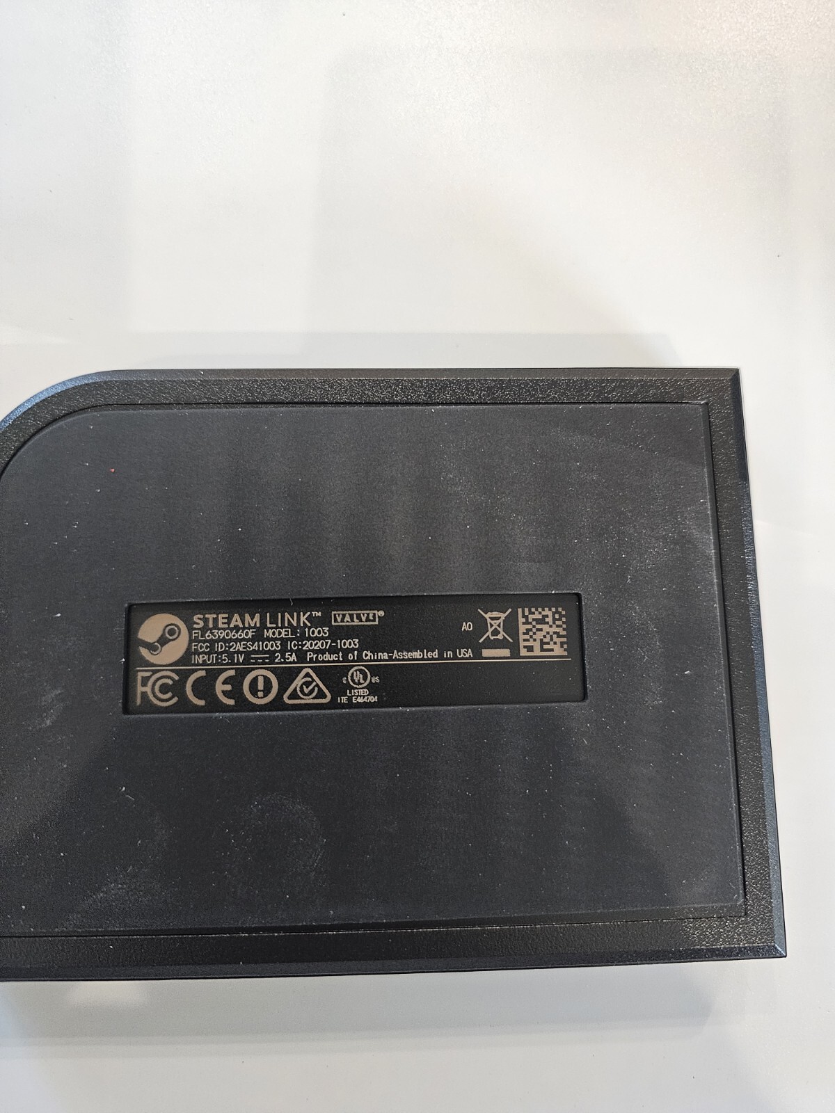 Valve Steam Link Streaming Device - Black (1003)