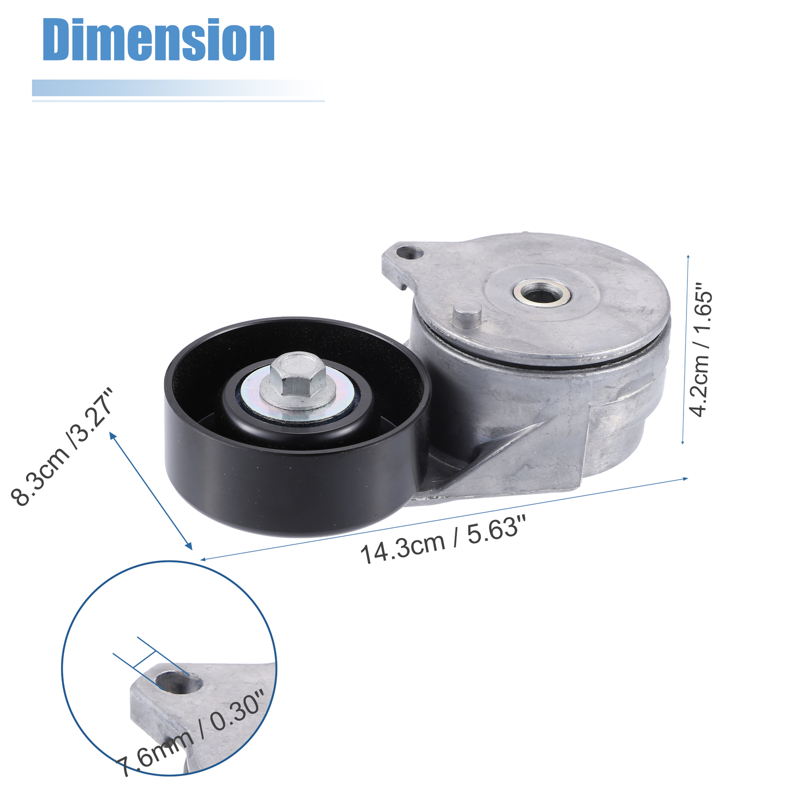 1 Pcs Engine Belt Tensioner Pulley for Nissan Juke 20112017 11955