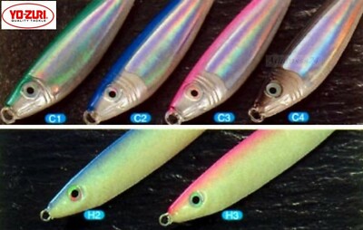 YO-ZURI METALLIC SARDINE 125gr.4-7/16oz.GLOW PILKER,HERRING JIG,SLOW JIGGING