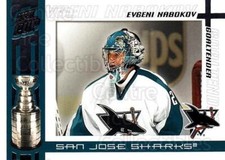 2003-04 Pacific Quest for the Cup #90 Evgeni Nabokov