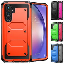 For Samsung Galaxy S23 FE Dual Layer Shockproof Heavy Duty Hard Phone Case Cover