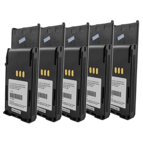 5Pcs 1.8AH HNN9049A HNN9050A HNN9051A Battery for Motorola Radius P1225 LS Radio