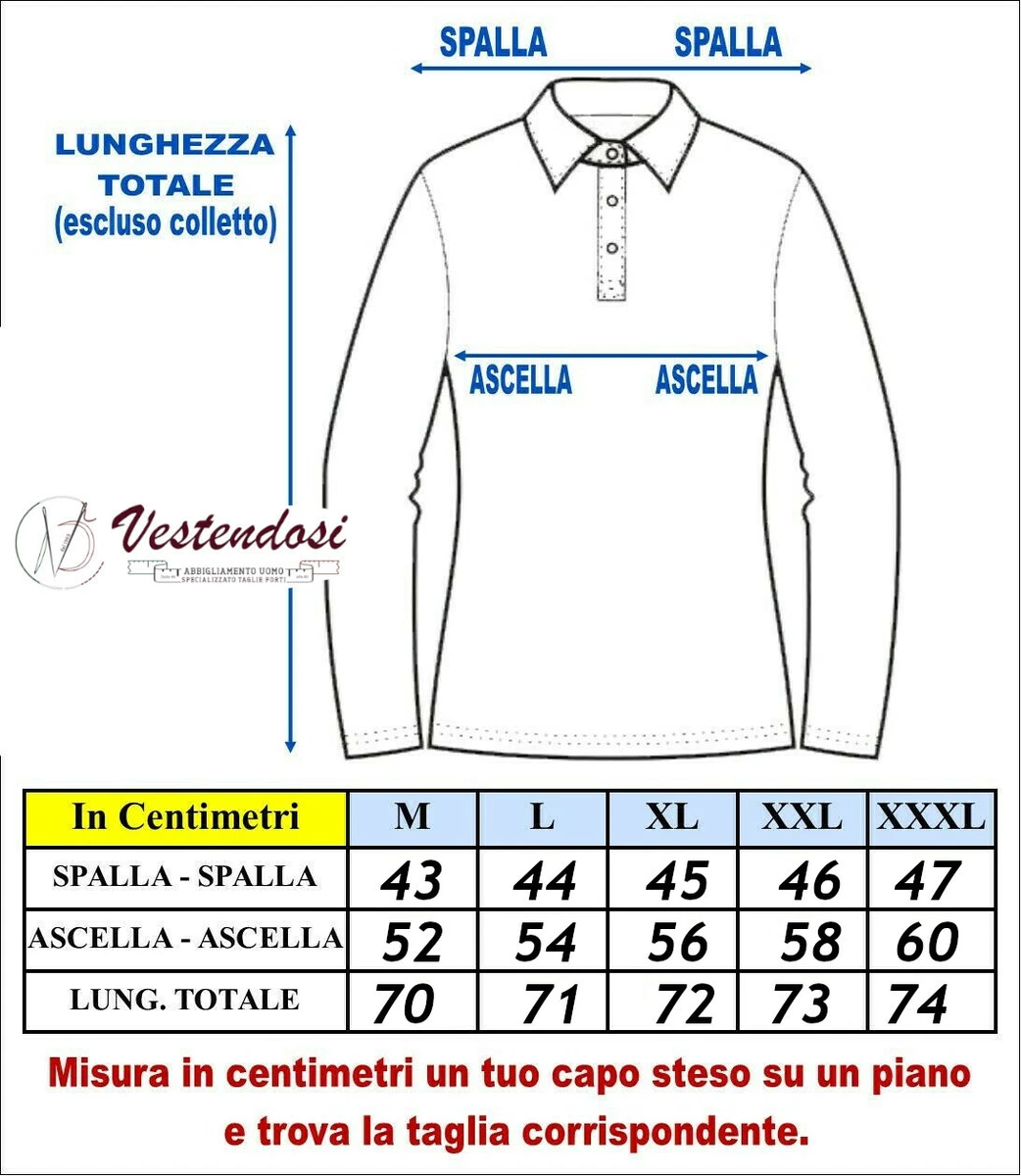Polo felpata shop manica lunga