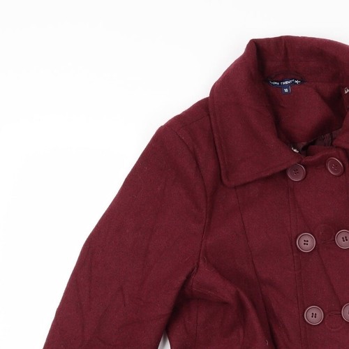 Store Twenty One Womens Red Jacket Size 10 - Picture 3 of 12