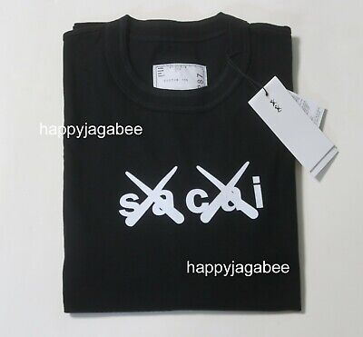 sacai x KAWS Flock Print Long Sleeve T-Shirt Black New | eBay sacai x KAWS Flock Print Long Sleeve T-Shirt Black New | eBay