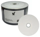 DVD-R 16x 120min 4.7gb White Inkjet Full Face Hub Lot