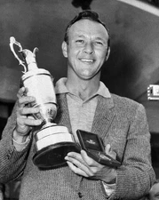 1961 British Open Golf ARNOLD PALMER Glossy 8x10 Photo Print Trophy Poster