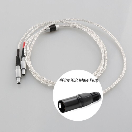 8 Core OCC Silver Headphone Upgrade Cable for HD800 HD800s HD820 - Picture 14 of 16