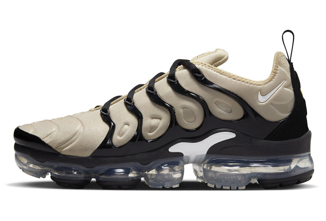Мужские кроссовки Nike Air Vapormax Plus из ротанга/Белый-Хаки-черный (DX3720 200) - 9,5
