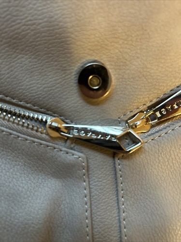 Rampage Women's Faux Leather Multi Pocket Crossbody Bag Beige - Picture 7 of 10