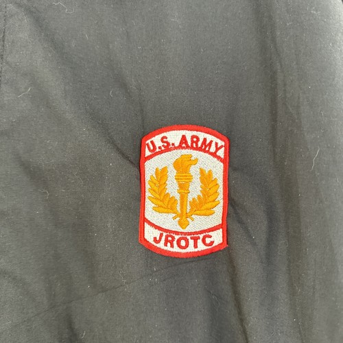 Military Jacke US ARMY JROTC UNISEX Gr. 2XL WINDBREAKER schwarz - Bild 2 von 10