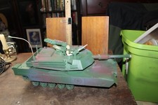Vintage 1993 Toy State M1 Abrams Tank Large 16" As Is For Parts