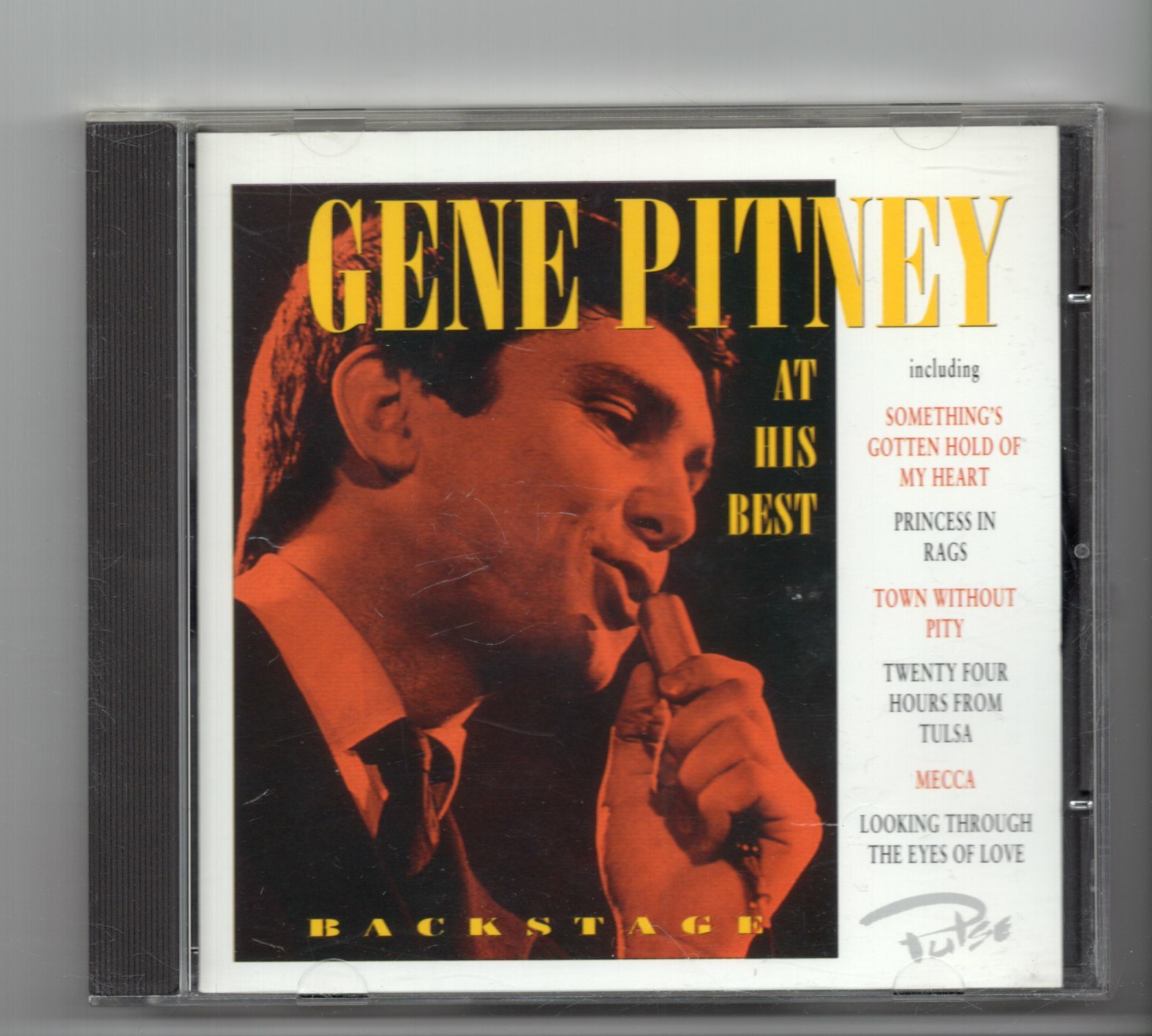 (JP819) Gene Pitney, Backstage: At His Best - 1997 CD