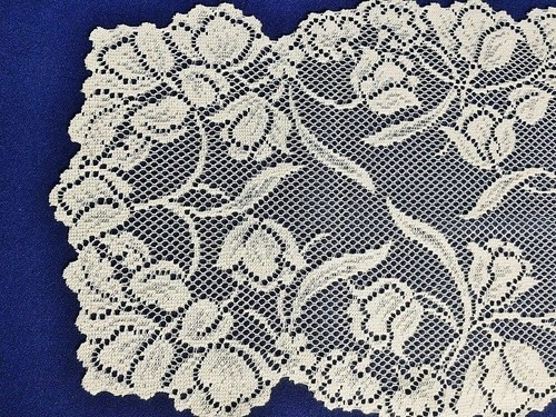 Ivory Tulips Lace Table Runners 36" - 54" or Place Mats Livingroom Bedroom - Picture 15 of 16