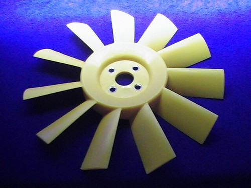 CLASSIC MINI YELLOW PLASTIC COOLING FAN 12G2129 - Picture 1 of 10