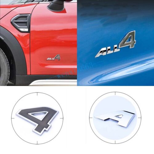 ALL4 Emblem Badge Sticker Car Decal For MINI Cooper R61 F60 Countryman Paceman - Picture 3 of 4