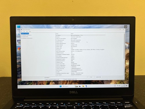 Dell Latitude 7280 Laptop, 13" Core i7 6th 8GB RAM, Without battery and SSD - Picture 10 of 12