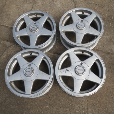 4x Azev A Alufelgen 4x98x58 5,5x14 ET30 A551430 BJ 1994