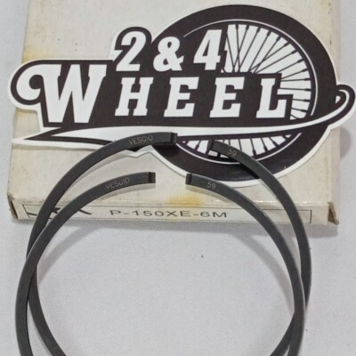 Vespa P-150XE-6M 59 P-150X-6M 59 PXE150 PX150 Vesgio Piston Rings 59
