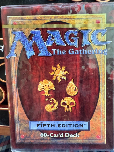 MTG: 5th EDITION Sealed Starter Deck/Pack - English-Free Shipping!! Going Fast!!