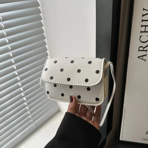PU Material Mini Shoulder Bag Polyester Lining Mini Square Bag Women - Picture 12 of 14