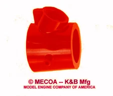 Cox Engine Red  049 051 Tee Dee Venturi Carburetor Carb mount .049 .051 86-c0501