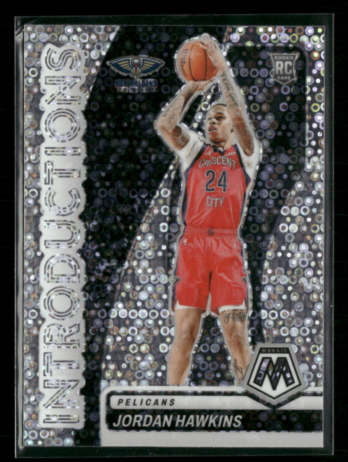 2023-24 Panini Mosaic Basketball Introductions Jordan Hawkins RC Prizm[huaC67