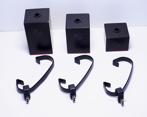 Set of 3 used ORIS watch display stands complete with plinth & watch grip - Picture 4 of 4