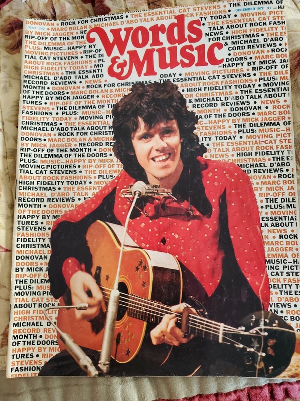 Words & Music December 1972 Donovan Marc Bolan Cat Stevens Duke Ellington T Rex