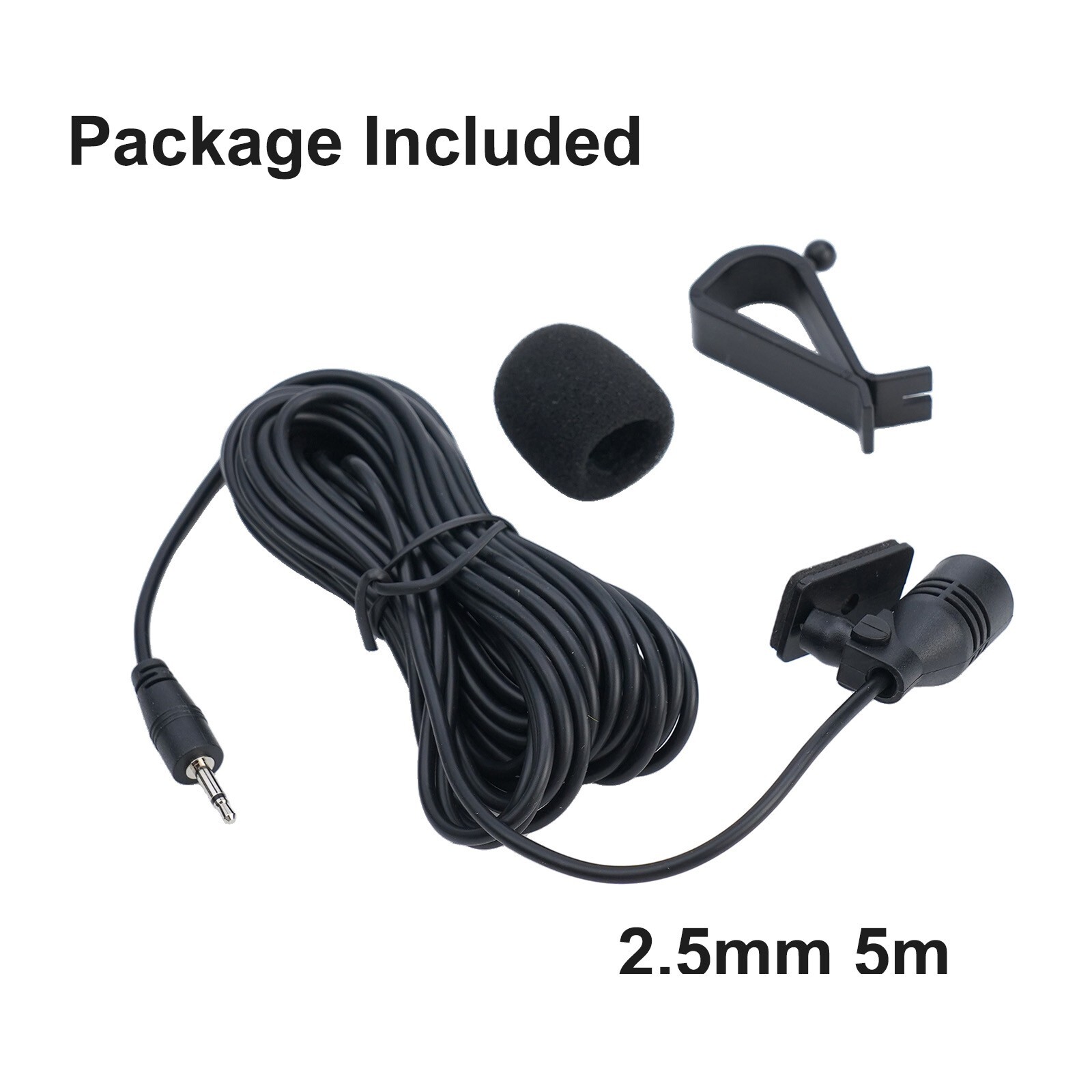 Auto Microphone For Radio GPS Audio DVD Navigator Parts Car Transfer Accessories