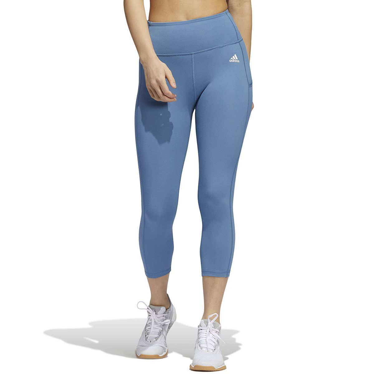 женские колготки adidas Circuit 3/4, измененного синего цвета