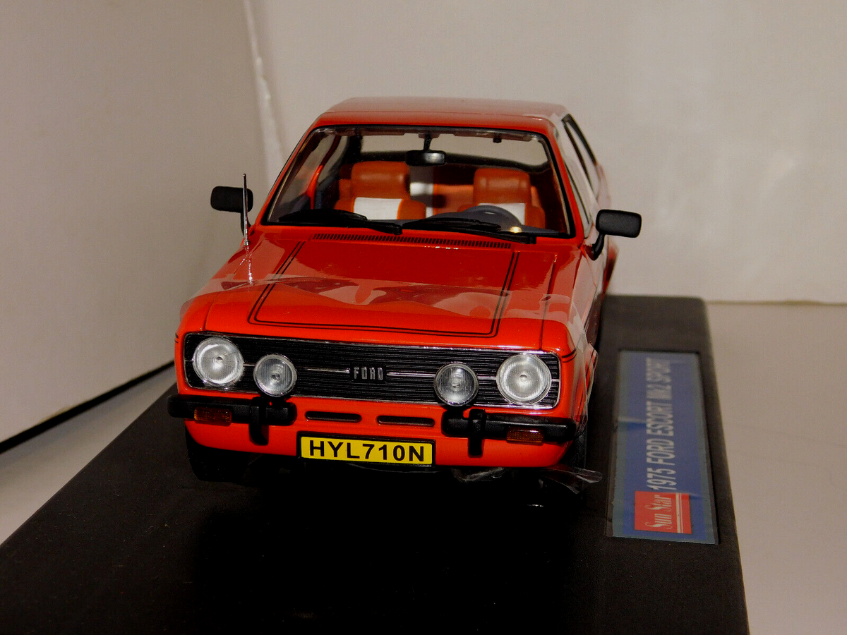 FORD ESCORT 1600 SPORT MKII 1975 SUN STAR 4611 1:18 | eBay