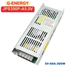 G-Energy JPS300P-A 5V 60A 300W Power Supply with PFC- 100-240Vac Input Voltage